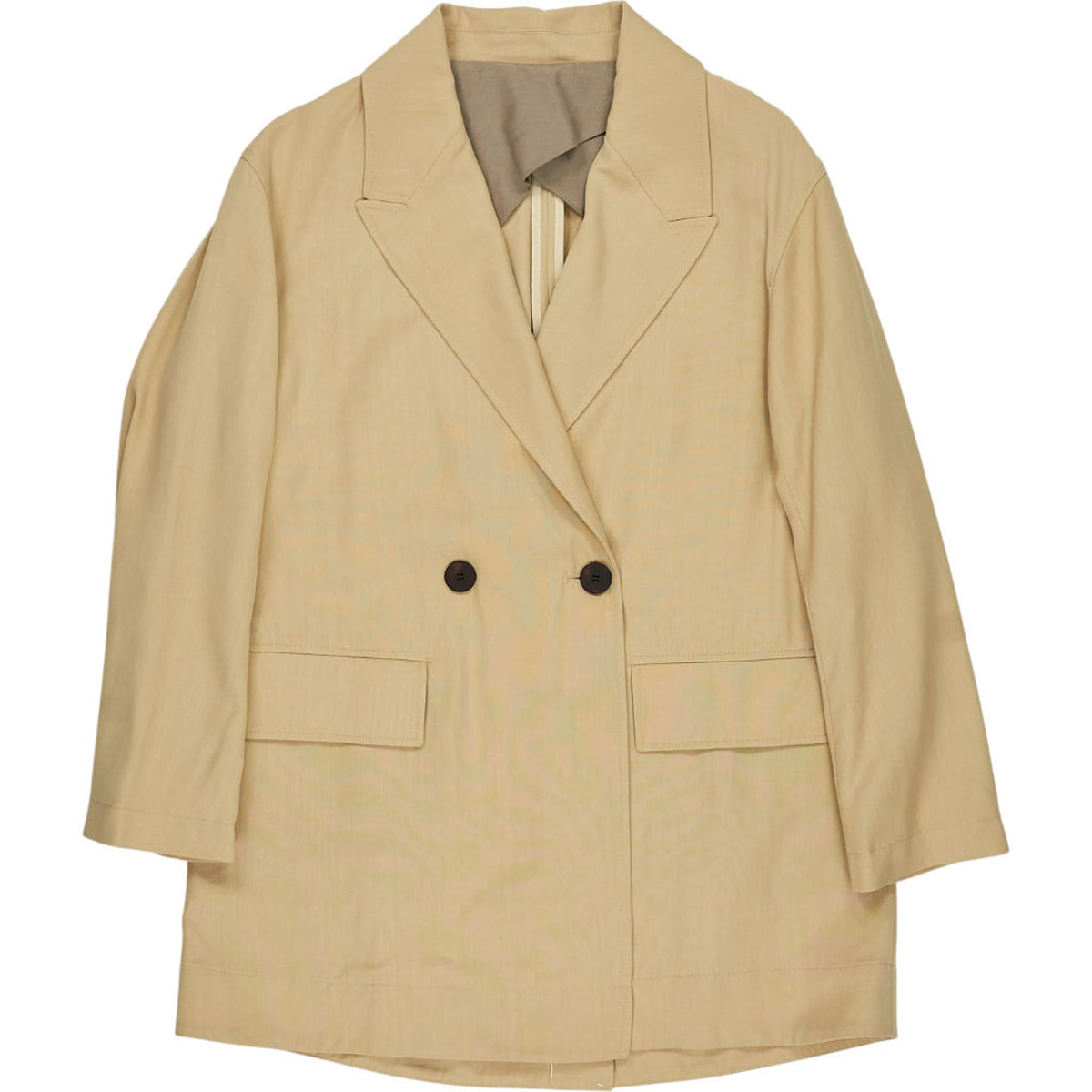 Studio Nicholson Biscuit Double Breasted Jacket