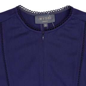 WYSE Blue Alma Shift Dress