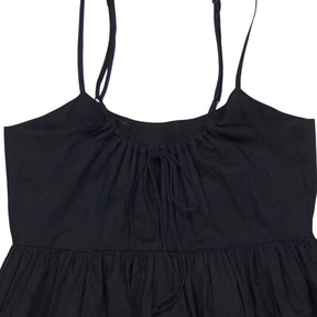 OMNES Black Maxi Dress