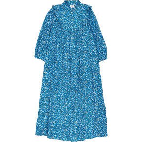 Pink City Prints Blue Bianca Floral Dress