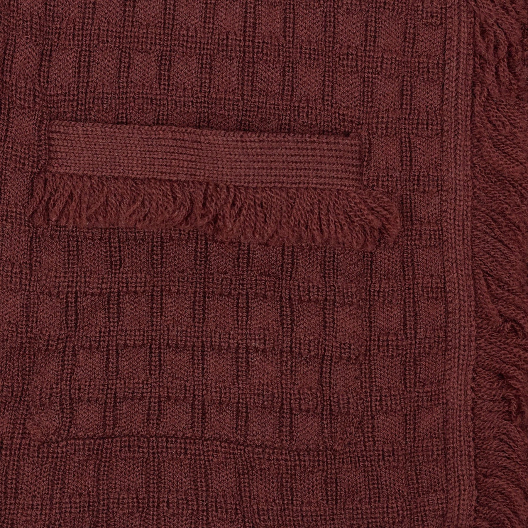 Me & Em Burgundy Textured Jacket