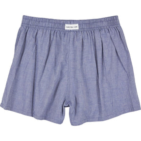 Hamilton + Hare Chambray Boxer Shorts (3 PACK)
