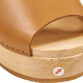 Youyou Tan Leather Sandals
