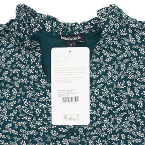 Isabella Oliver Green Sofia Maternity Blouse