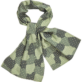 YMC Green Polka Dot Scarf