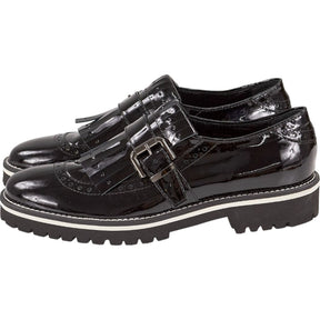 Unbranded Black Fringe Loafers