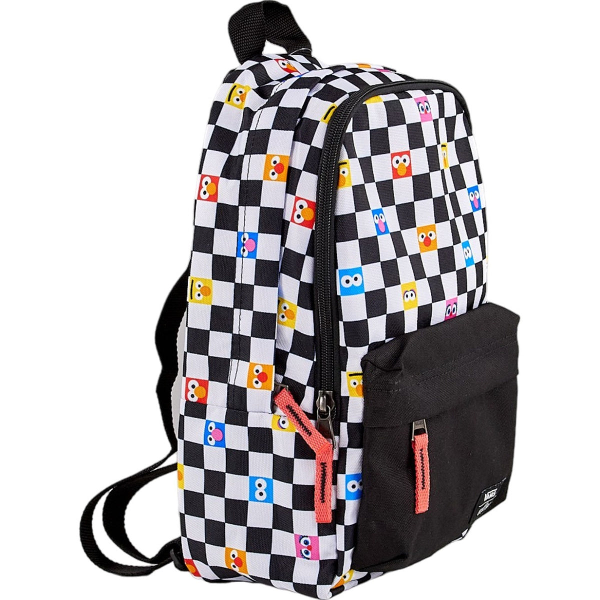 Vans Black Sesame Street Mini Backpack