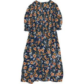 Baukjen Blue Floral Midi Dress