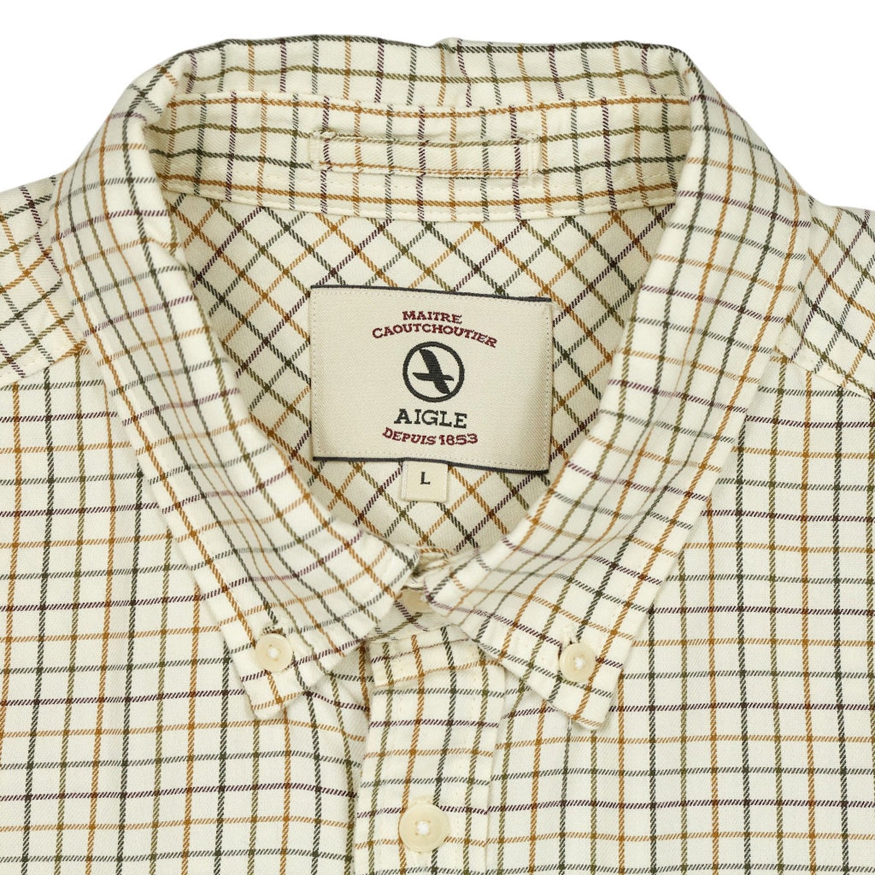Aigle Checked Long Sleeve Shirt
