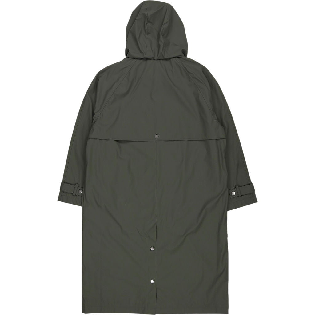 Lands' End Green Raincoat