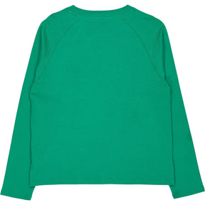 Hush Green Matilda Cotton Raglan Top