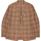 Hackett Brown Check Blazer