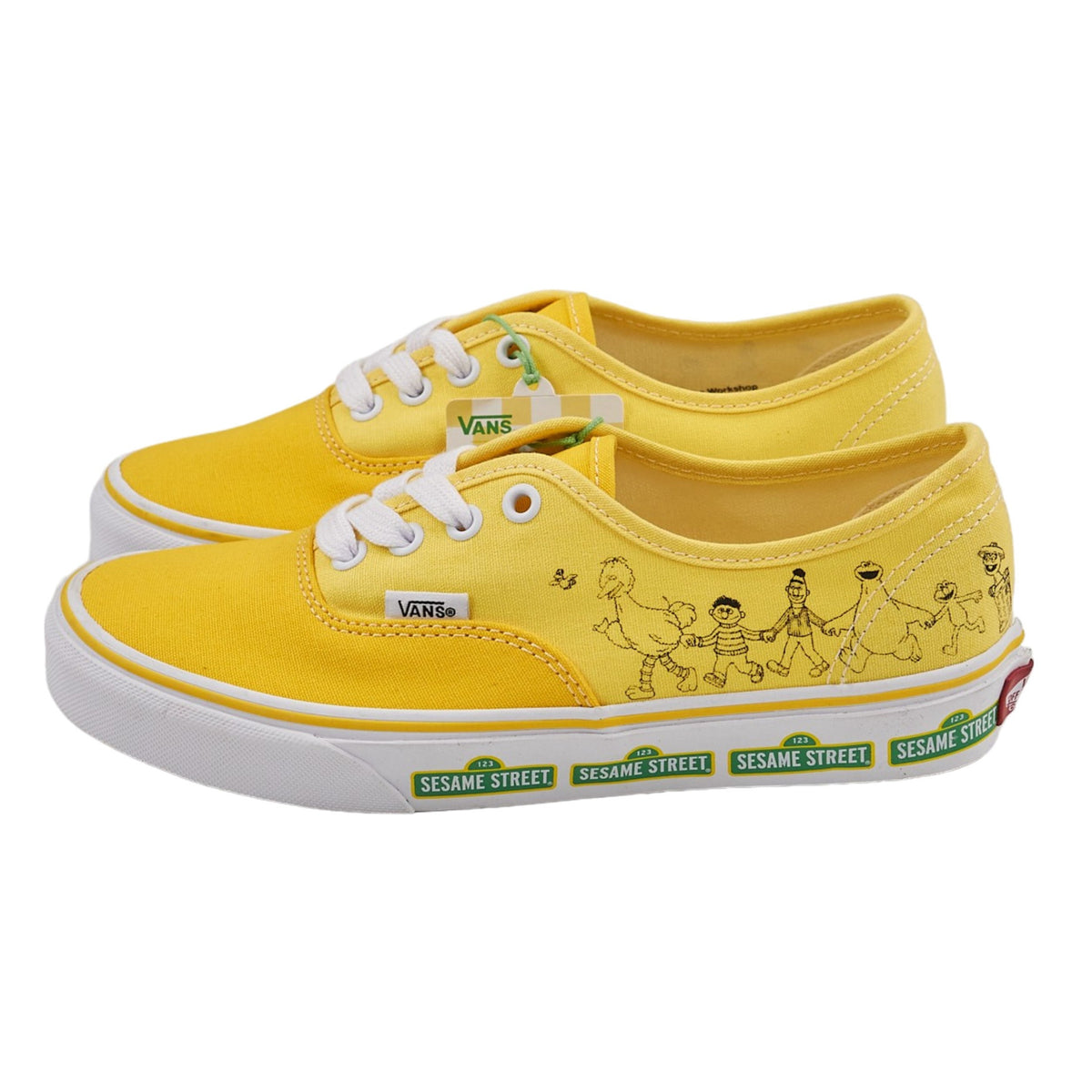 Vans Yellow Sesame Street Trainers