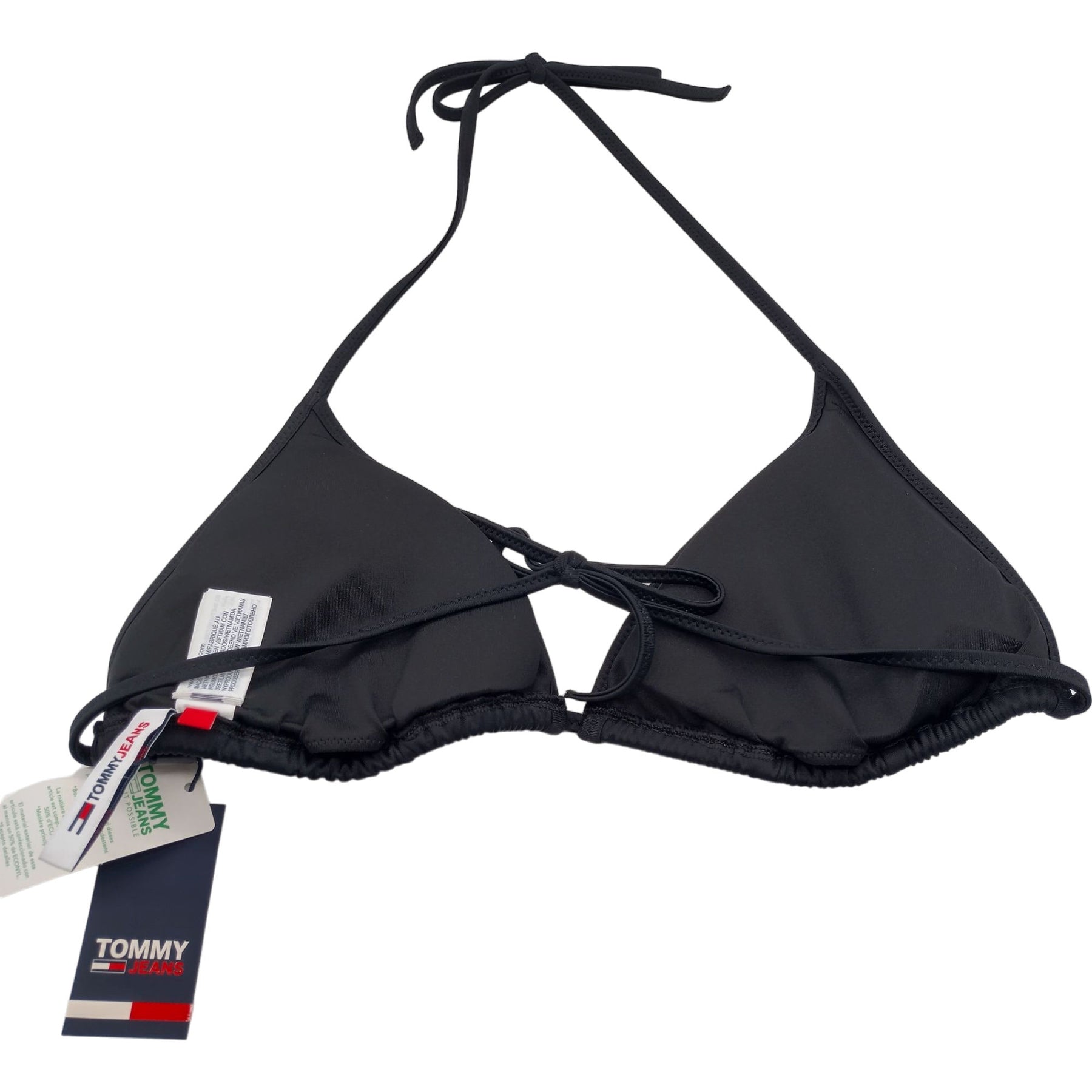 Tommy Jeans Black Bikini Top
