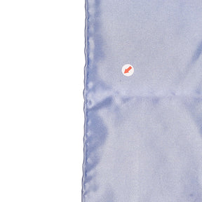 Drake's Blue Silk Pocket Square