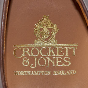 Crockett & Jones Brown Calf Monk Shoes