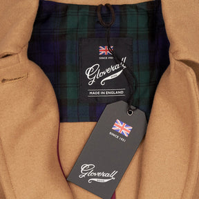 Gloverall Camel Wool Blend Coat