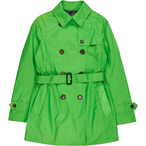 Gloverall Green Trench Coat
