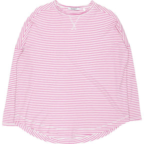 NRBY Pink Striped Long Sleeve Top