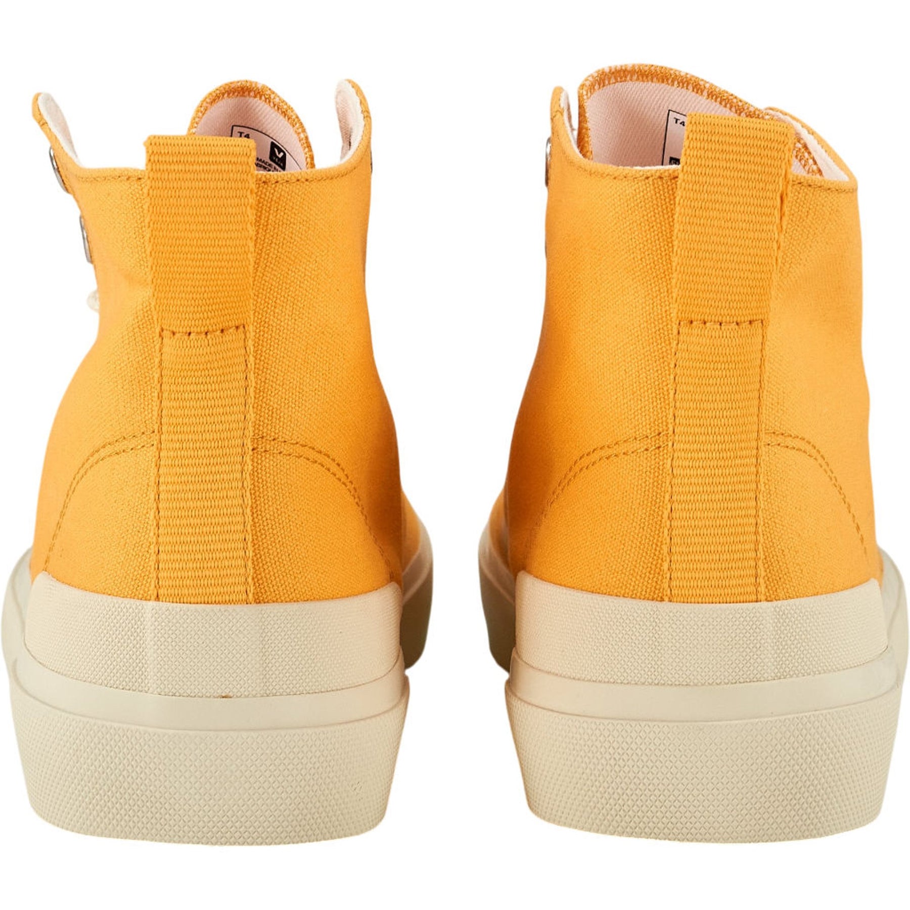 Veja Orange Wata II Canvas Trainers