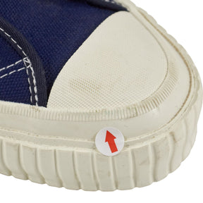 YMC Navy High Top Trainers