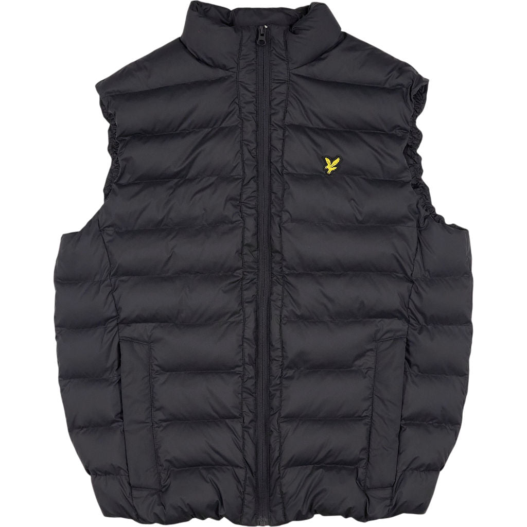 Lyle & Scott Black Puffer Gilet