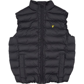 Lyle & Scott Black Puffer Gilet