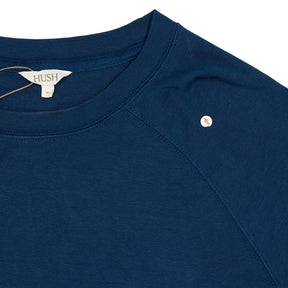 Hush Teal Blue Matilda Cotton Raglan Top