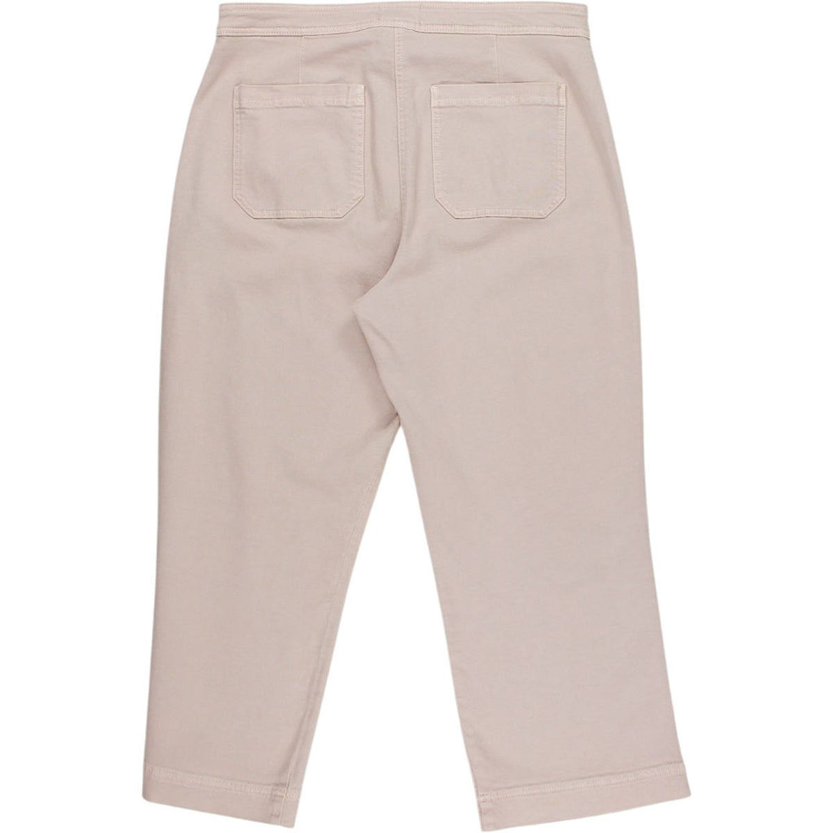 Wyse Dusky Pink Allie Flare Cropped Jeans