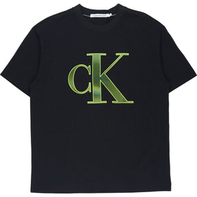 Calvin Klein Black Perforated Logo T-Shirt