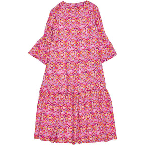 NRBY Pink Patterned Pixel Dress