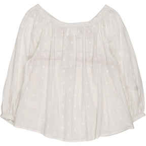 Bonté White Claude Embroidered Top