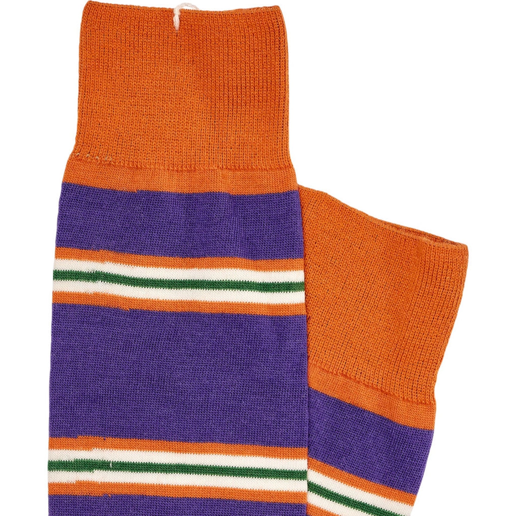 Drake's Multicolour Striped Wool Socks