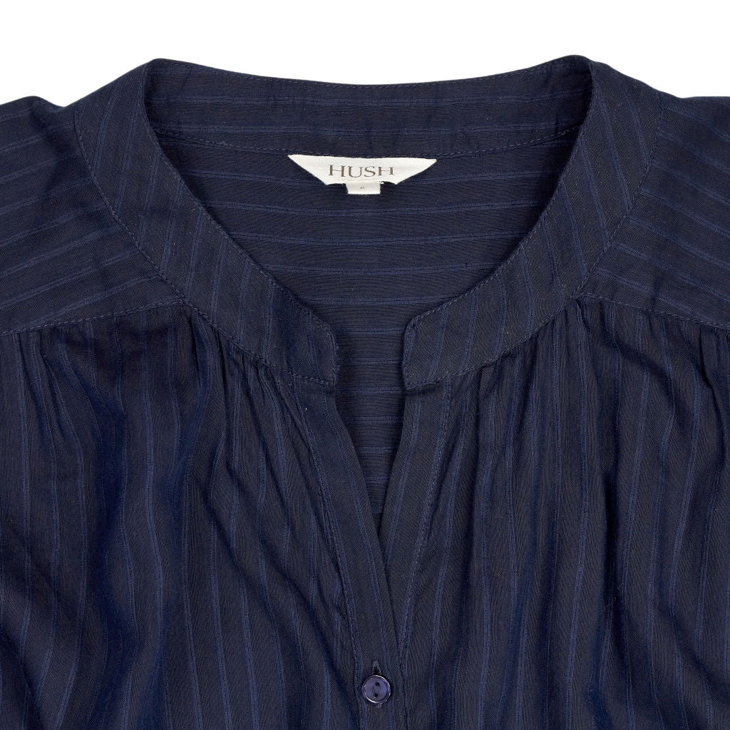 Hush Navy Striped Blouse