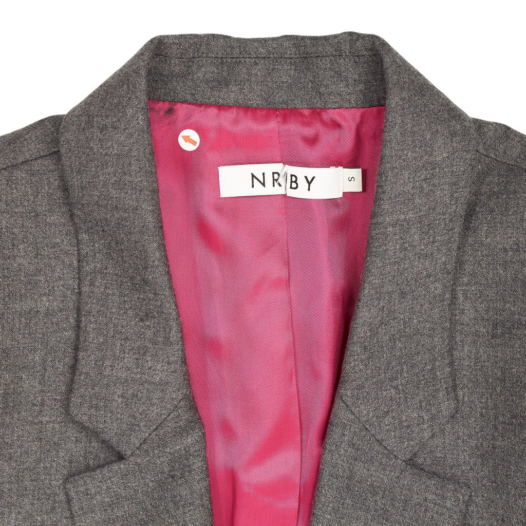 NRBY Grey Wool Blend Blazer