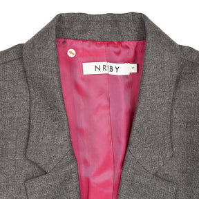 NRBY Grey Wool Blend Blazer