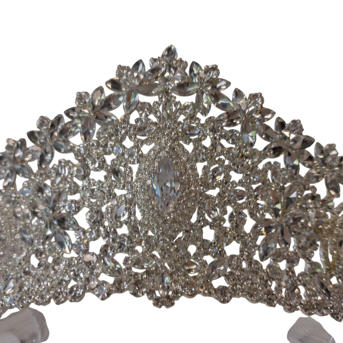 Kipling Silver Crystal Bridal Tiara