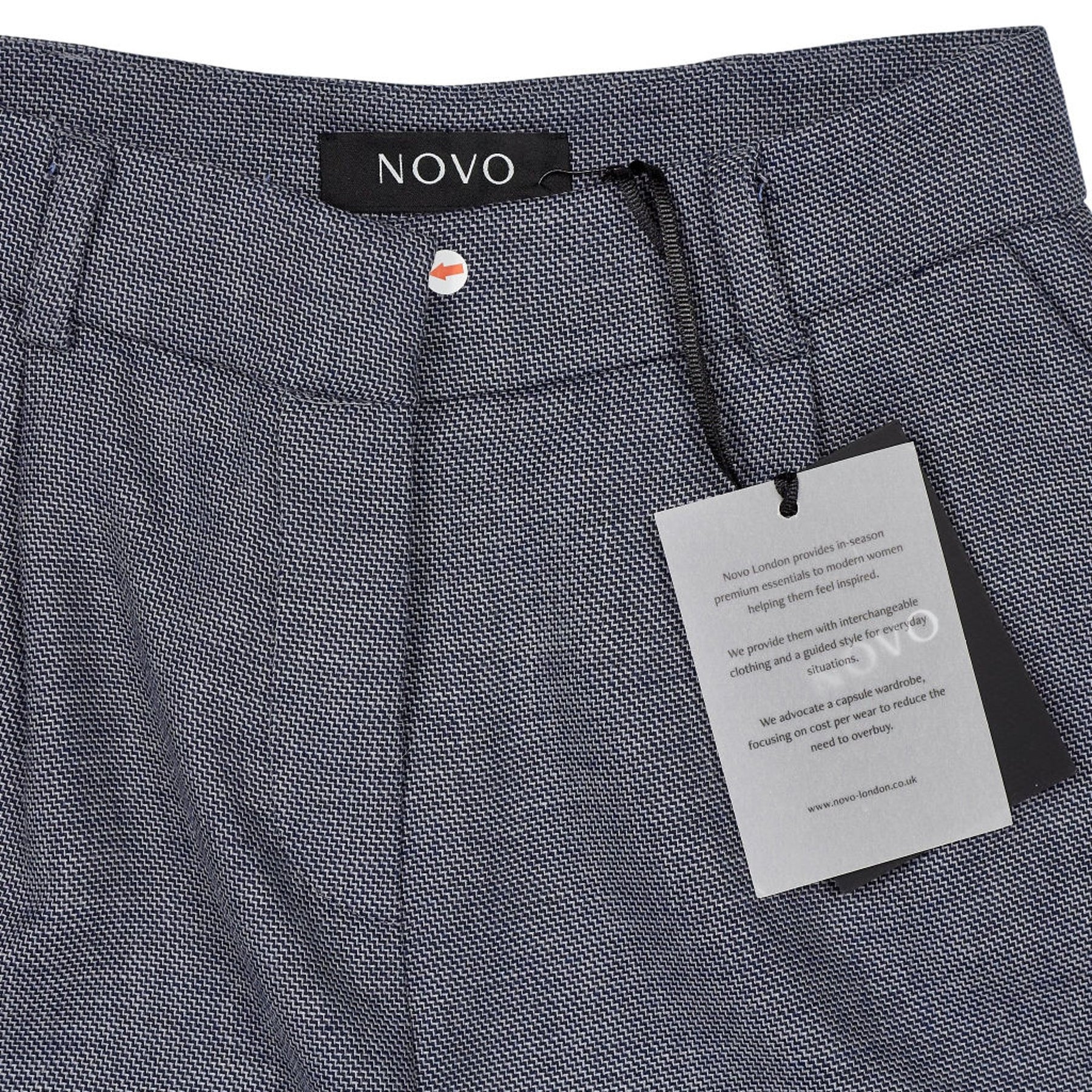 Novo Blue Tailored Trousers