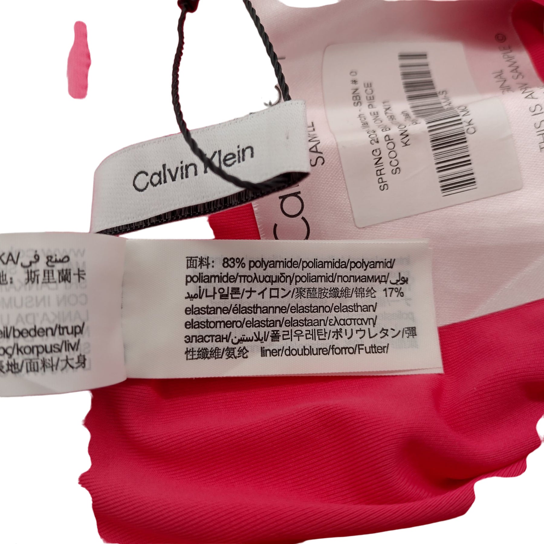 Calvin Klein Pink Swimwear