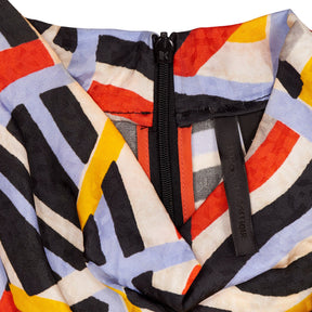 Topshop Boutique Multicolour Geometric Sleeveless Top