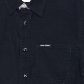 Calvin Klein Black Corduroy Shirt M