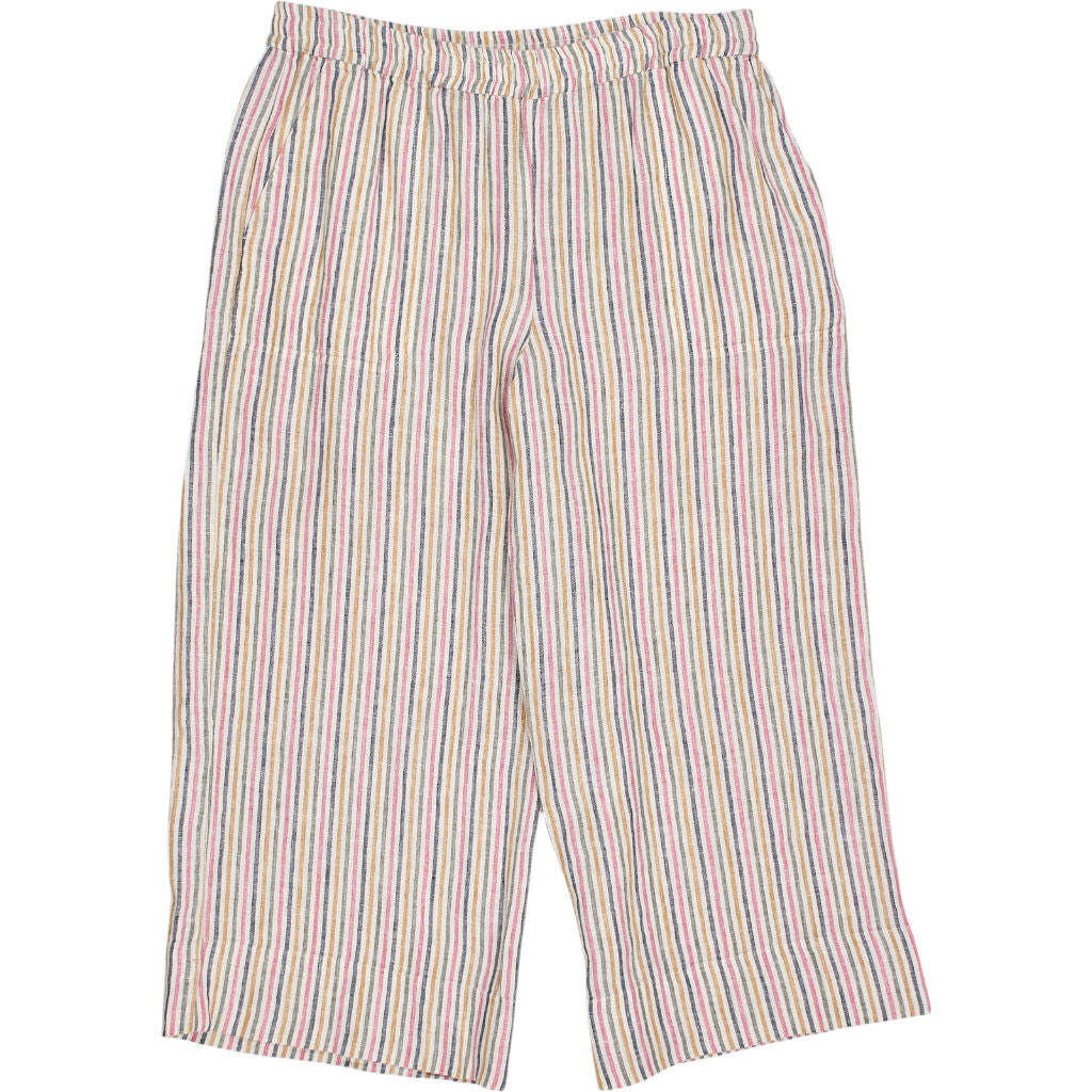 WYSE Striped Angeline Linen Trousers