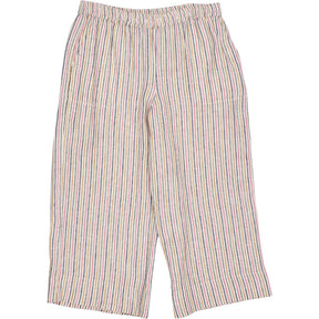 WYSE Striped Angeline Linen Trousers