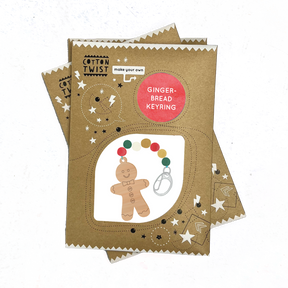 Make Your Own Gingerbread Keyring Craft Kit