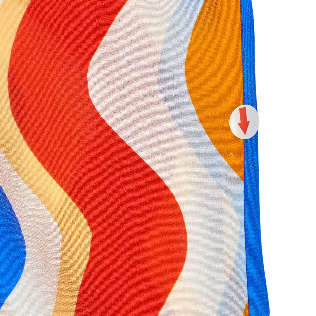 NRBY Multicoloured Wavy Print Top