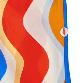 NRBY Multicoloured Wavy Print Top