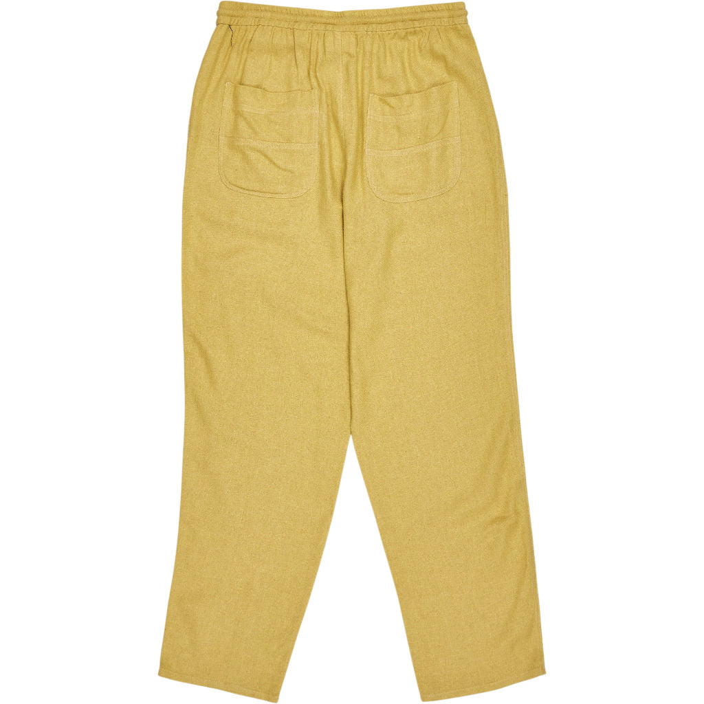 Isabel Marant Yellow Viamao Silk Trousers