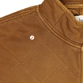 Hush Brown Quilted Jersey Jacket