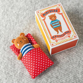 Mini Bear in a Little Box - soft toy