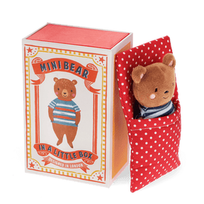 Mini Bear in a Little Box - soft toy